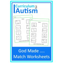 Creation Picture Match Worksheets